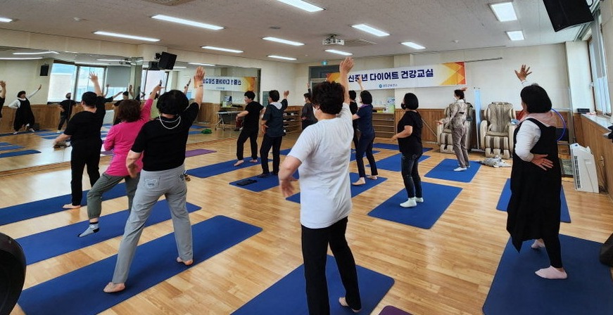 강진군보건소, '신중년 다이어트 건강교실' 큰 호응